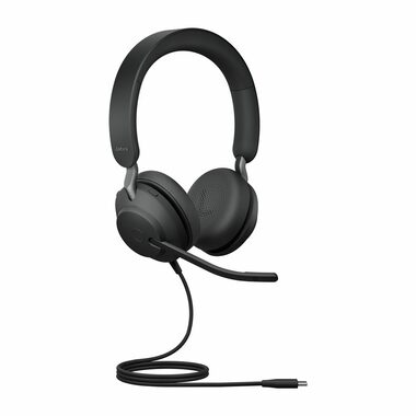 Jabra Evolve2 40 SE Stereo USB-C černá / Sluchátka / mikrofon / USB-C 