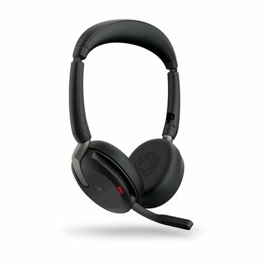 Jabra Evolve2 65 Flex (26699-999-999) černá / Sluchátka / mikrofon / ANC / USB / Bluetooth / MS Stereo