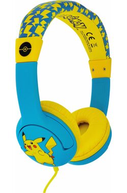 OTL Technologies Pokémon Pikachu - 3.5 mm jack / Drátová dětská sluchátka / 3.5mm jack / 0.9 m
