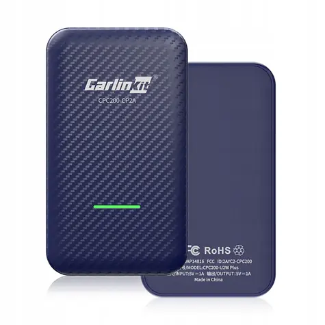 CarlinKit 4.0 CP2A / bezdrátový adaptér do auta / CarPlay / Android Auto / Bluetooth / USB-C / Plug & Play