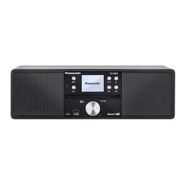 Panasonic SC-DM202EG-K černá / Mikrosystém / 24 W / CD / MP3 / DAB+ / BT / USB / AUX