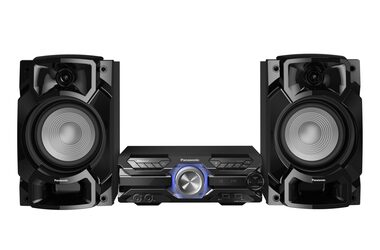 Panasonic SC-AKX520E-K černá / Minisystém / 650 W / CD / MP3 / FM / BT / USB / AUX
