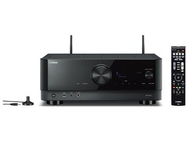 Yamaha RX-V4A černá / Zesilovač / 200W / 8 kanálů / RCA
