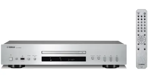 Yamaha CD-S303 stříbrná / CD přehrávač / RCA / Coax / optický výstup