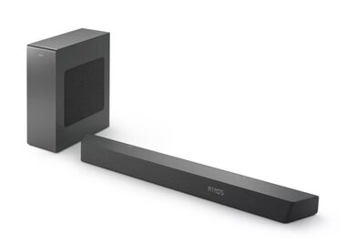 Philips TAB8507B/10 černá / 3.1 soundbar / 300W / Bluetooth / WiFi / AUX / USB / ARC / optický vstup