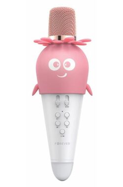 Forever AMS-200 Bluetooth mikrofon s reproduktorem růžová