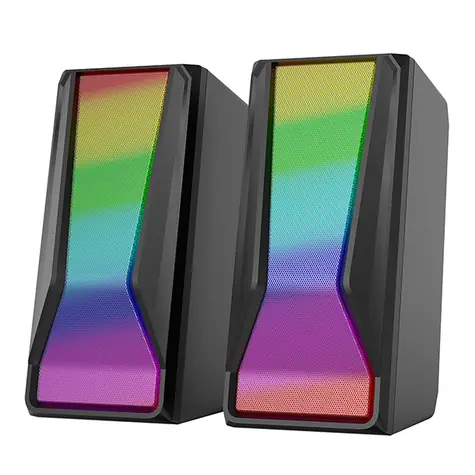 Marvo SG-274 černá / Reproduktory / 2.0 / 6W / podsvícení / Bluetooth 5.0 / 3.5mm / USB-A