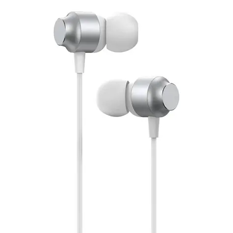 Joyroom JR-EC06 stříbrná / Sluchátka / mikrofon / 1.2m / USB-C