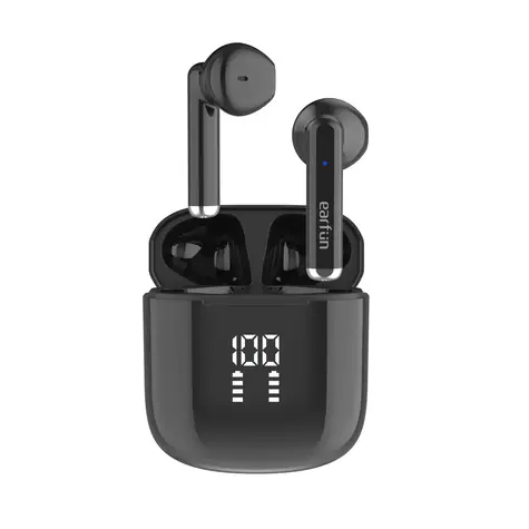 EarFun Air Lite černá / bezdrátová sluchátka / mikrofon / Bluetooth 5.3 / IPX7 / výdrž až 30 h