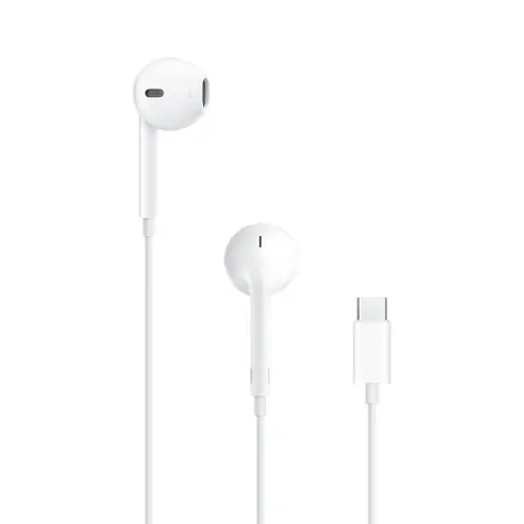 Apple EarPods bílá / Sluchátka s mikrofonem / USB-C