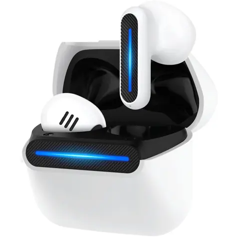 YENKEE YHP 06BT Evepods bílá / Bezdrátová sluchátka / mikrofon / Bluetooth 5.3 