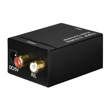 Rozbaleno - Hama AC80 audio DA převodník (digital-analog) / rozbaleno