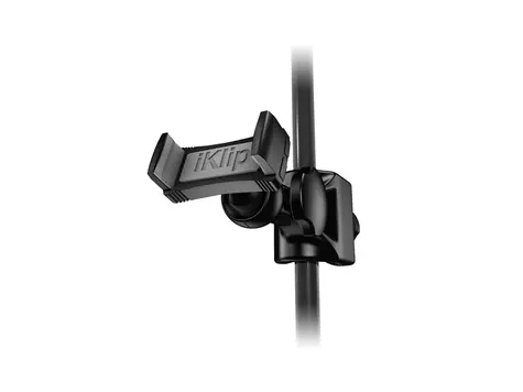IK Multimedia iKlip Xpand Mini / Držák na mikrofonový stojan / Kompatiblní úhlopříčka 3.5" - 6"