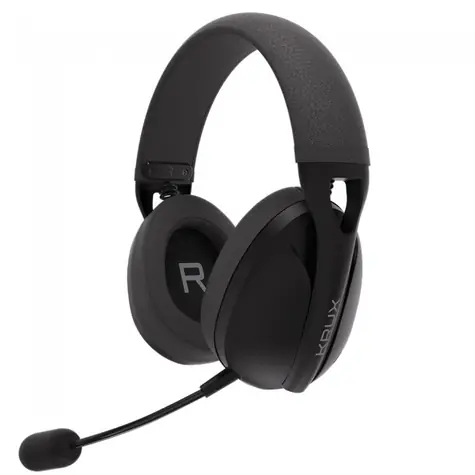 KRUX Clapz Wireless černá / Bezdrátová sluchátka / mikrofon / USB / Bluetooth / USB 2.4Ghz 