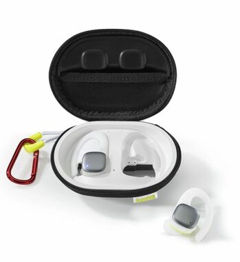 Hama Spirit Athletics bílá / bezdrátová sluchátka s mikrofonem / Bluetooth