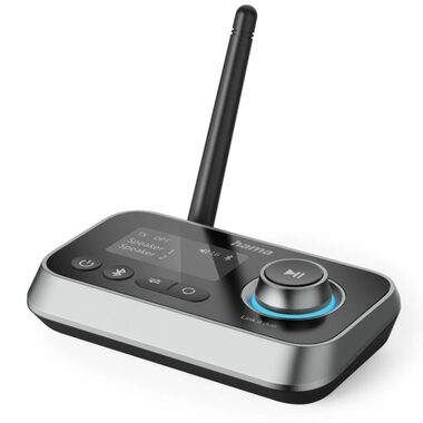 Hama 205322 Bluetooth audio adaptér Link It Duo / receiver & transmitter / analog & digital / 3.5mm jack / Toslink