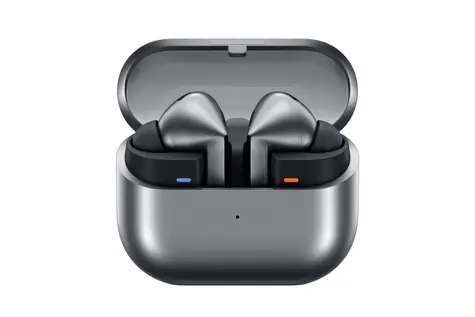 Samsung Galaxy Buds 3 Pro Silver / Bezdrátová sluchátka s mikrofonem / ANC / Bluetooth / až 30 hodin / distribuce svět