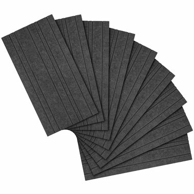 Streamplify Akustický panel šedá 9ks / 60 x 30 cm / hloubka 12mm