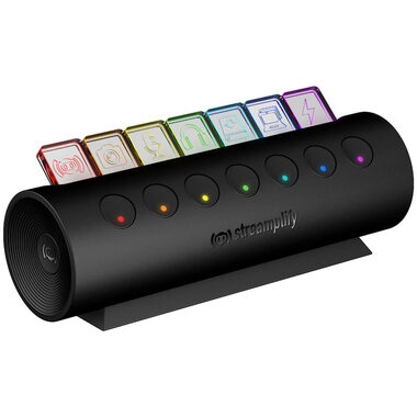 Streamplify Hub CTRL 7 černá / 7x USB 3.0 Type A / RGB 
