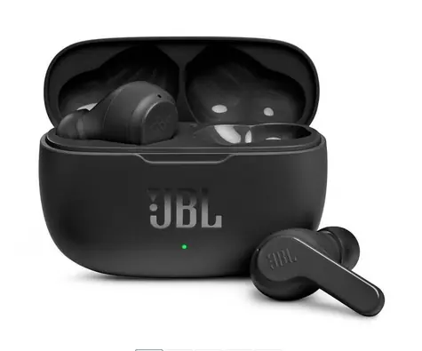 JBL Wave 200 černá / Bezdrátová sluchátka / mikrofon / BT 5.0 / IPX2