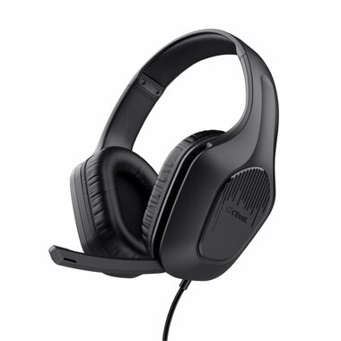 Rozbaleno - Trust GXT 415 Zirox černá / Herní sluchátka / mikrofon / 3.5mm jack / rozbaleno