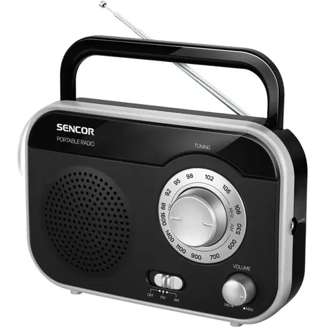 SENCOR SRD 210 BS černá / Radiopřijímač / FM & AM