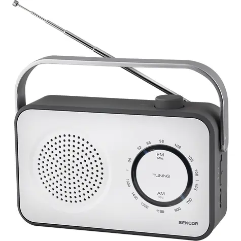 SENCOR SRD2100W bílá / Radiopřijímač / FM & AM