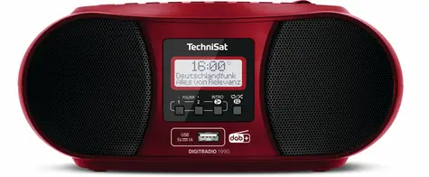 TechniSat DIGITRADIO 1990 červená
