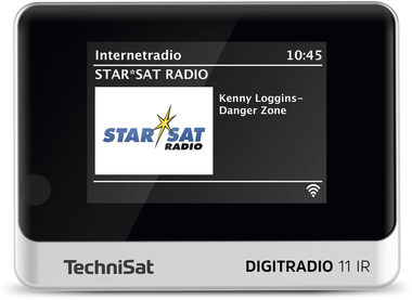 TechniSat DIGITRADIO 11 IR černo-stříbrná
