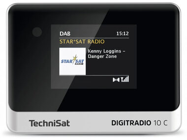 TechniSat DIGITRADIO 10 C černo-stříbrná