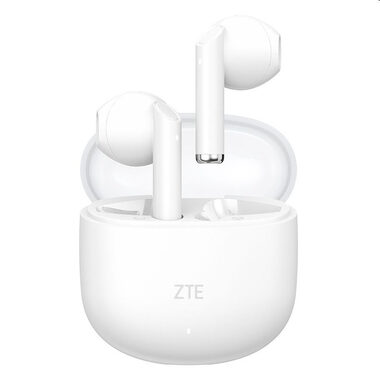 ZTE Buds 2 bílá / Bezdrátová sluchátka / BT 5.3 / IPX4 / ANC / nabíjecí pouzdro 