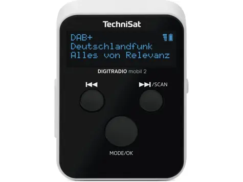 TechniSat DIGITRADIO mobil 2 kapesní rádio černo-bílá