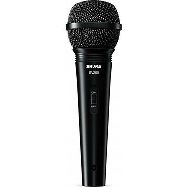 Shure SV200 černá / Dynamický mikrofon / XLR / 50 - 15000 Hz 