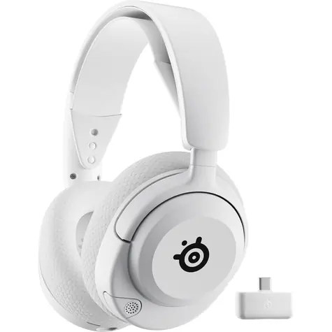 SteelSeries Arctis Nova 5 bílá / Herní bezdrátová sluchátka / mikrofon / BT 5.3 / USB-C / 3.5 mm