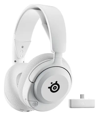 SteelSeries Arctis Nova 5P bílá / Herní bezdrátová sluchátka / mikrofon / BT 5.3 / USB-C / 3.5 mm 