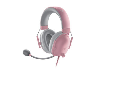 Razer BlackShark V2 X (PlayStation Licensed) růžová / herní bezdrátová sluchátka / mikrofon / 3.5mm Jack / pro PS