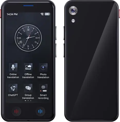 Ectaco Anobic AI A40 hlasový překladač / WiFi / Hotspot / SIM / AI + ChatGPT/ 2000mAh