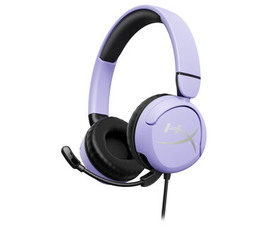 HyperX Cloud Mini Kids fialová / Herní sluchátka / mikrofon / 3.5 mm Jack