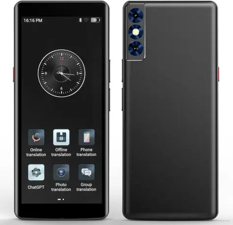 Ectaco Anobic AI A50 hlasový překladač / WiFi / Hotspot / SIM / AI + ChatGPT/ 2000mAh