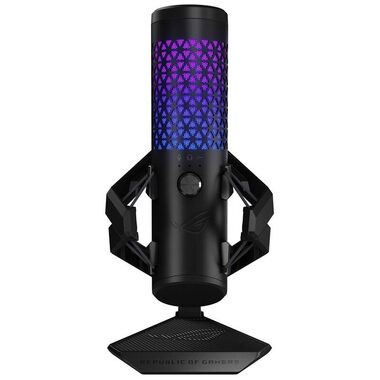 ASUS ROG Carnyx černá / stolní mikrofon / kondenzátorový / kardiodní / USB-A / 3 m 