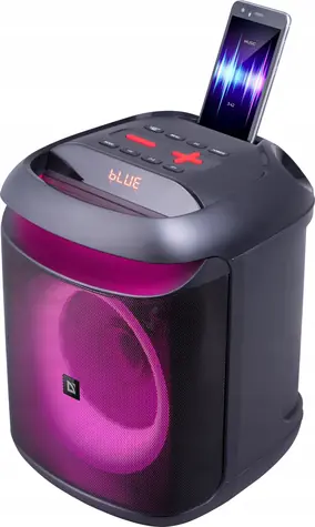 Defender BOOMER 45 černá / bezdrátový reproduktor / 45W / Bluetooth 5.1 / RGB / microSD / USB-C 