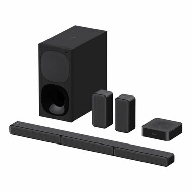Rozbaleno - SONY HT-S40R černá / 5.1 zvukový systém Soundbar s bezdrátovými zadními reproduktory / 600 W / BT / USB / rozbaleno