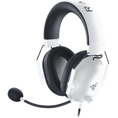 Razer BlackShark V2 X bílá / herní sluchátka s mikrofonem / 3.5mm jack / 1.3 m