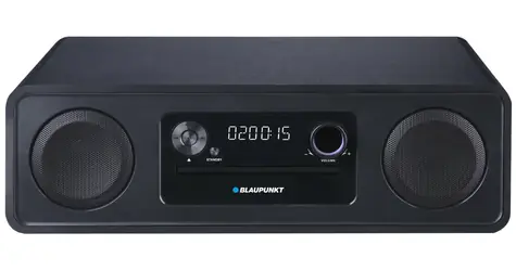 BLAUPUNKT MS20BK černá / audio systém / až 120W / CD / MP3 / Bluetooth / USB / LED displej / dálkový ovladač