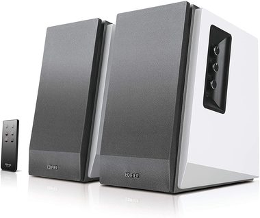 Rozbaleno - EDIFIER R1700BT bílo-stříbrná / 2.0 / reproduktory / Bluetooth / RCA / RMS 66W / rozbaleno