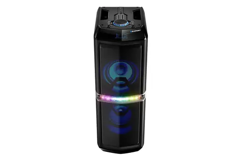 BLAUPUNKT PS05.2DB černá / přenosný reproduktor / BT / USB / AUX / 800W / LED / FM