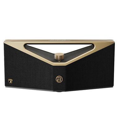 Bugani Brief Pro BS12303 Lamborghini černá & zlatá / přenosný reproduktor / 160W / IPX5 / Bluetooth 5.3