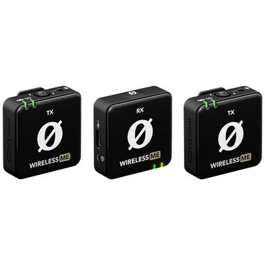 Rode Wireless ME Dual černá / bezdrátový mikrofonní systém / 1 vysílač a 1 přijímač / USB