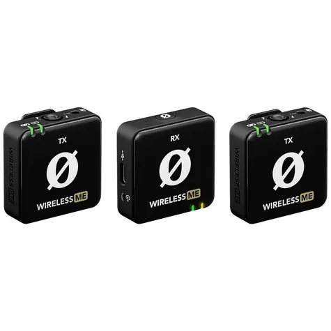 Rode Wireless ME Dual černá / bezdrátový mikrofonní systém / 1 vysílač a 1 přijímač / USB