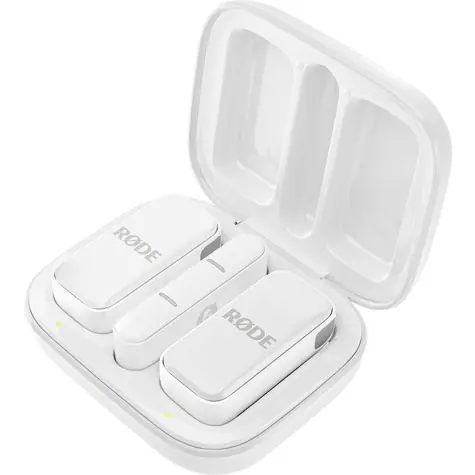 Rode Wireless Micro bílá /  bezdrátový mikrofonní systém / 1 vysílač a 1 přijímač / USB-C 